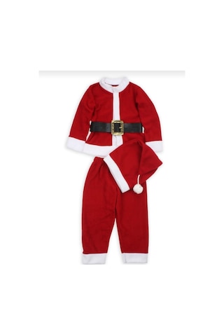 Pazarız Unisex Noel 3'lü Takım Kırmızı