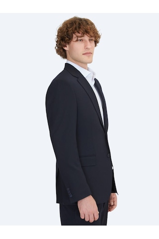 Kip Lacivert Mikro Modern Fit Takım Elbise Lacivert