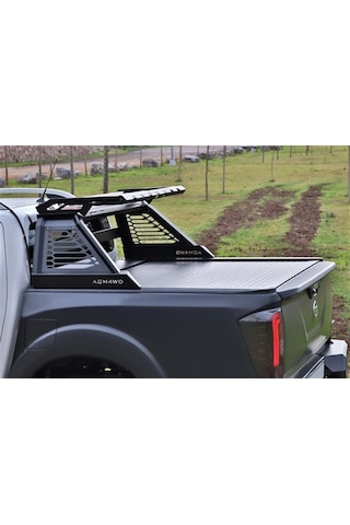Nissan Navara Sepetli Rollbar (Yeni Nesil Sepetli Roll Bar AQM-M1