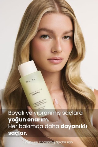 Intensive Repair Onarıcı Şampuan 350 Ml Boyalı & Yıpranmış Saçlar Beyaz