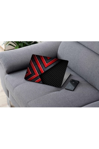 Laptop Sticker Notebook Pc Kaplama Etiketi Karbon Desen
