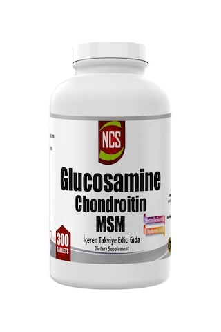 Ncs Glucosamine Kondroitin Msm 300 Tablet Hyaluronic Acid