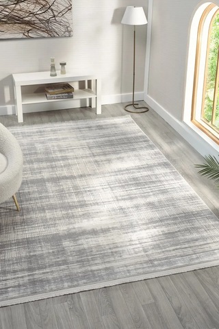 Seyran Halı Zen 7003 Gri Akrilik Makine Halısı