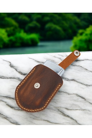 Cronder Mekanizmalı Çakmak Kılıfı Kat Kahverengi