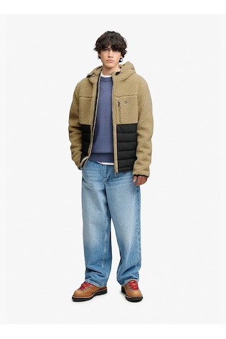 Superdry Mont, S, Lacivert - Krem