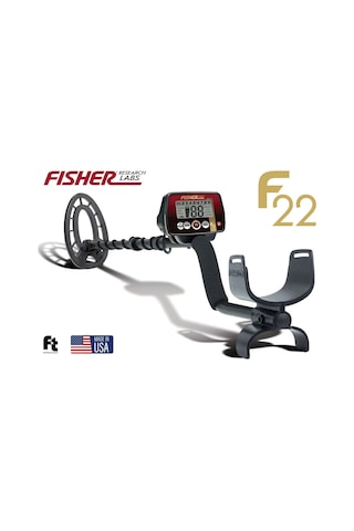Fısher F22- 22cm Concentric Elips Başlık İle Define Dedektörü