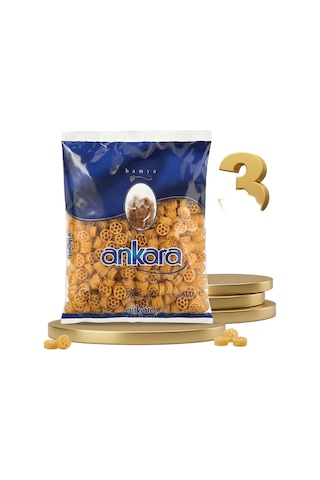 Ankara Makarna Bamya 3x500 Gr