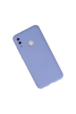 Cosmotex Newface Huawei P Smart 2019 Kılıf Nano İçi Kadife Silikon - Lila LİLA