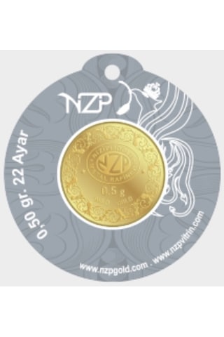 0.50 Gram 22 Ayar Altın