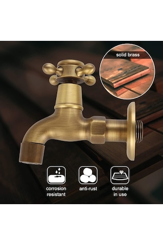 Maoyaya Klasik Design Musluk, Sert Pirinç, Avrupa Estetiği/ İnox