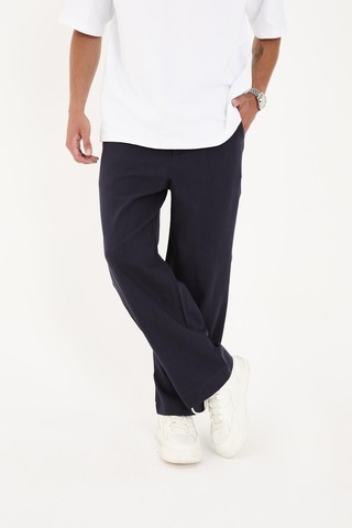 Rocqerx R-4419 Fermuarlı Baggy Pantolon Lacivert