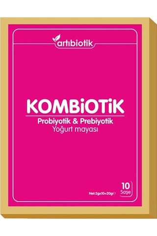 Artıbiotik Kombiotik Prebiotik Yoğurt Mayası 10 x 2 G