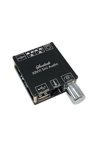 Jms Mini 50W x 2 Bluetootht 5.0 Kablosuz Ses Dijital Güç Amplifikatörü  Stereo Kurulu Amp Çift