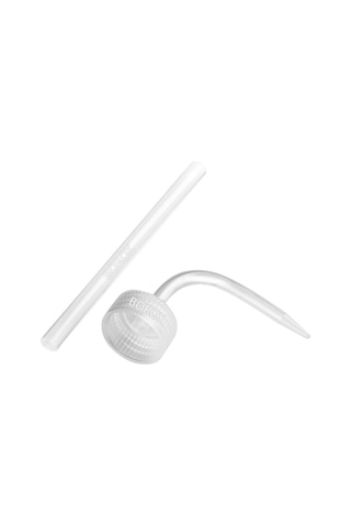 Borox Piset Pe Plastik Uzun Form Şeffaf Renkli Yıkama Şişesi 500 ML