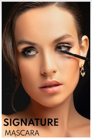 Note Cosmetics Signature Hacim ve Takma Kirpik Etkili Maskara - Ultra Siyah