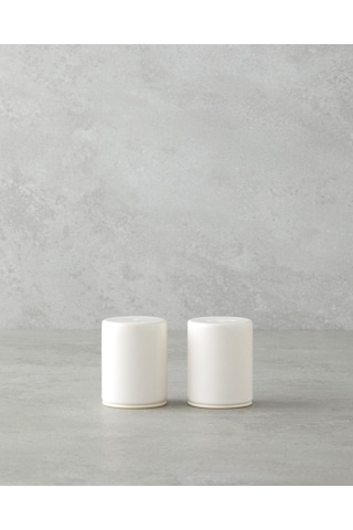 English Home Luma Seramik 2'li Tuzluk - Biberlik 6 Cm