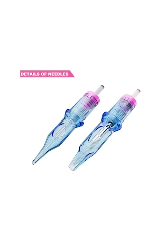 Emalla 0801 Rlmt 0,25 Mm Micro Pmu Kartuş İğnesi 20 Adet Kutu Steril Kalıcı Makyaj İğnesi