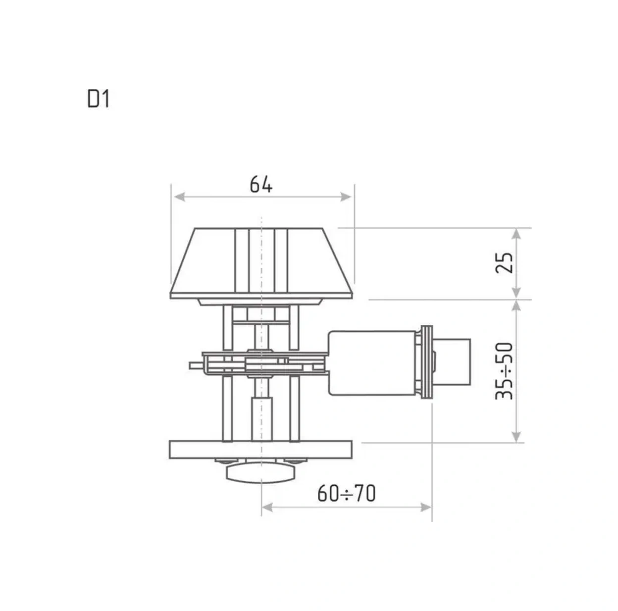 Nora-m Kapı İçin Gömme Silindirli Kilit D1 Nikel 163255058 Zirveli