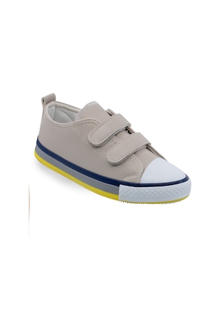 Khayt Free Kids Unisex Cırtlı Hafif Çocuk Spor Ayakkabı Gri