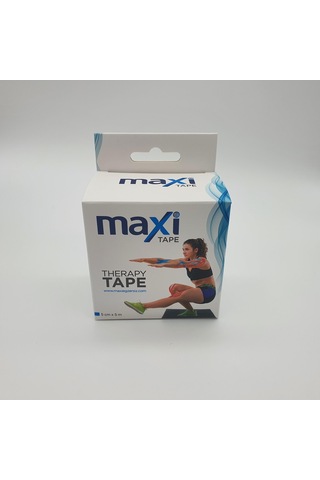 Maxi Sporcu Bandı Kinesio Tape Mavi Renk