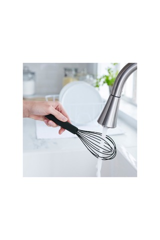 Greenpan Silikon Çırpıcı Mat Siyah Krem