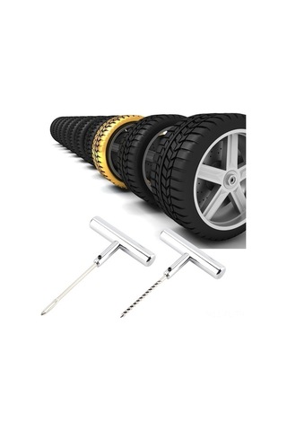 Fastbuy Özellikle Krom Vanadyum Çeliğinden Yapılan Oto-motosiklet-mountain Bike Vakum Lastik Tamir Aleti Seti, Pas Koruma Ve