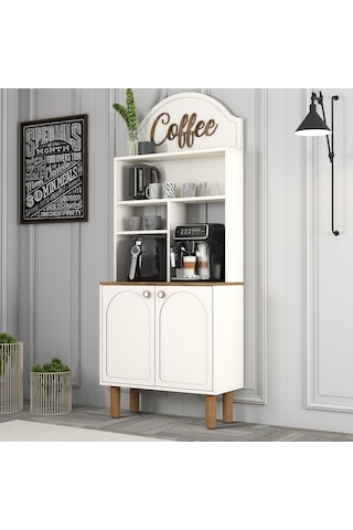 Bohem Kahve Köşesi 80cm - Krem Krem