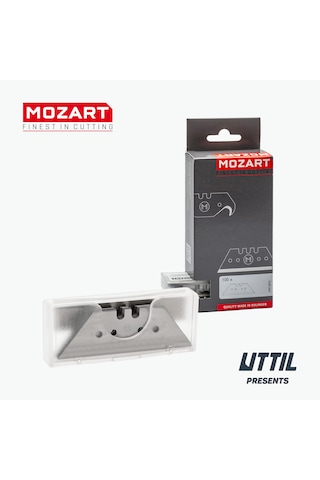 Mozart Blades 90975.065 Tin Kaplama 60mm Trapezoid 100 Adet Bıçak