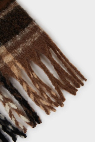 Defacto Erkek Kareli Dokuma Atkı F4184ax25wnbn450 Kahve-bn450