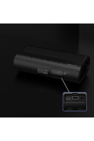 Lenyes S810 Tws Bluetooth Speaker Hoparlör V5.0 Siyah Siyah