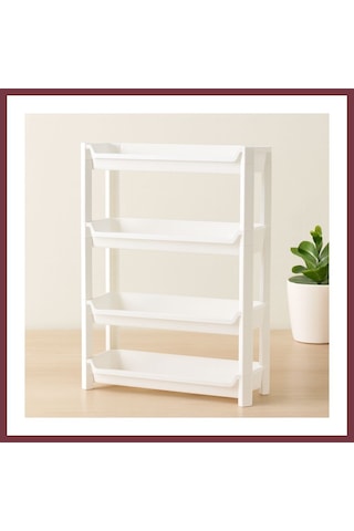 Storeşahin 4 Katlı Sepet Organizer Raf Düzenleyici 465x145x690 Mm Shn0720 Çok Renkli