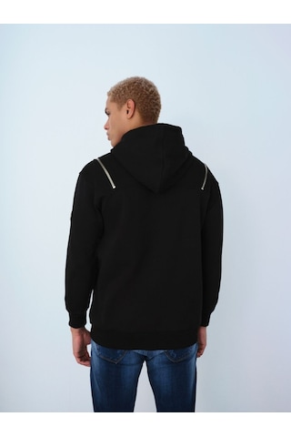 LOFT Relax Fit Erkek Sweatshirt Lf2038261 Q1.v1 Siyah