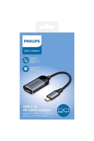 Philips Swv6001 Usb-c To Hdmı Adaptörü 15cm-swv6001/00
