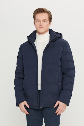 AC&Co / Altınyıldız Classics Erkek Lacı Standart Fit Normal Kesim Kapüşon Yaka Yan Cepli Casual Mont Laci