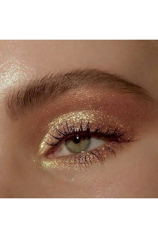 Artikel Sim Glitter Yüz Ve Vücut Parıltısı Party Glitter Makyaj Simi Gold 2