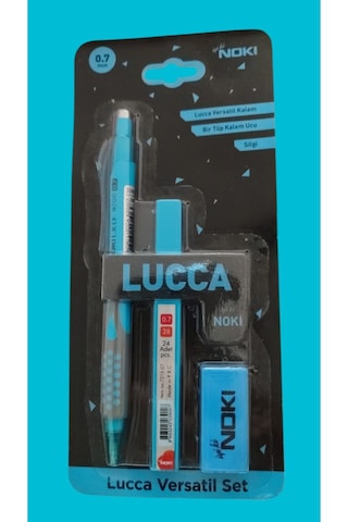 Lucca Mekanik Kurşun Kalem Seti 0.7 Mm Versatil Mavi Renk