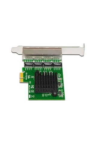 Open Smart OPS01G44RT Quad 4 Port 10/100/1000 Mbps PCI Express Ethernet Kartı
