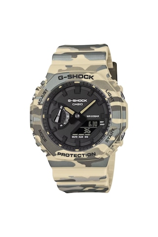 Casio Ga-2100cm-5adr Kol Saati Metalik