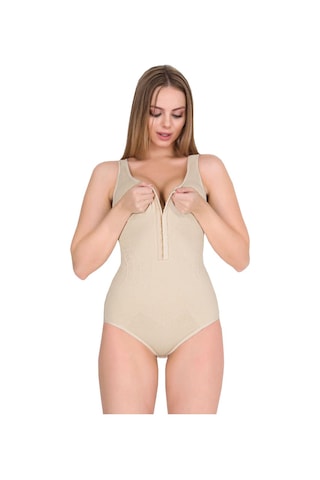 Pastimore Agraflı Zıbın Bayan Korse Ten