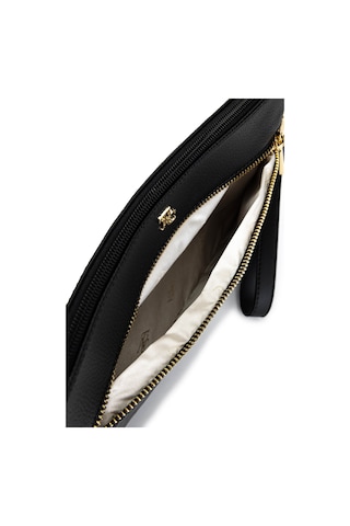 Tamer Tanca Kadın Suni Deri Siyah Clutch Çanta 743 2337 Bn Cnt Sk25-26 Sıyah Mng Siyah