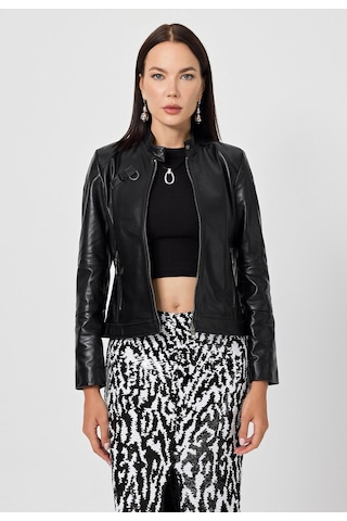 Brigida Siyah Deri Mont Siyah