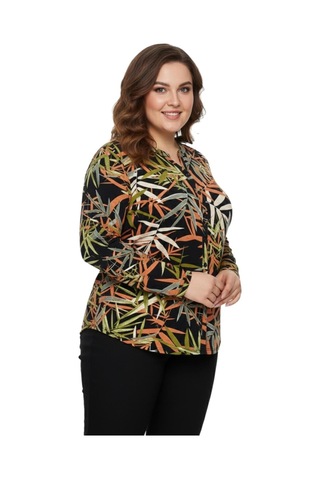 Wearon Kadın Düğmeli Modelli Bluz Bgl-st05128 Kıremıt