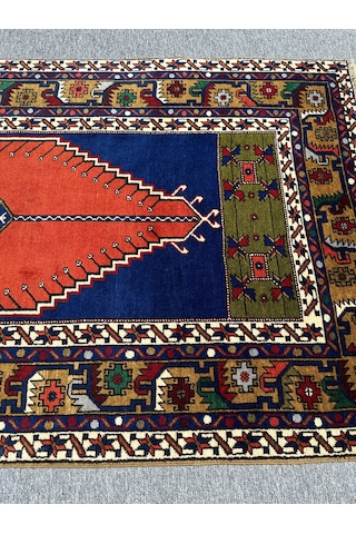 EL DOKUMA TAŞPINAR HALISI 121X203 ÇİFT KİŞİLİK SECCADE NAMAZLIK