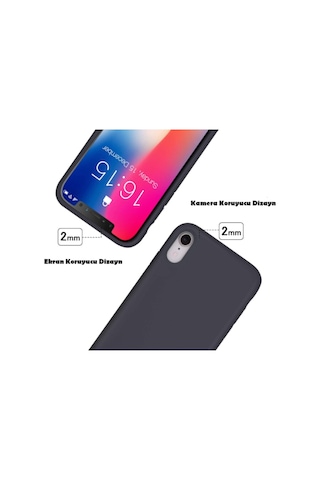 iPhone Uyumlu 7 Plus 8 Plus Içi Kadife Soft Lansman Silikon Telefon Kılıfı - Ekran Koruyucu Sarı