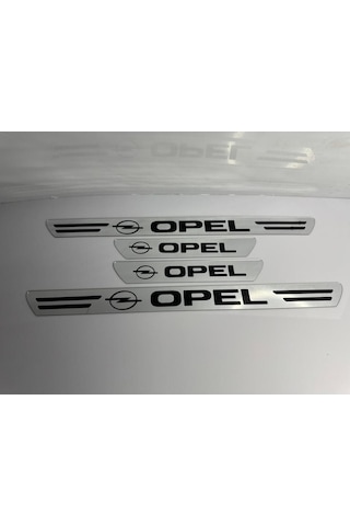 Opel Astra İle Uyumlu Kapı Eşiği Koruyucu Ön - Arka 4'lü Set
