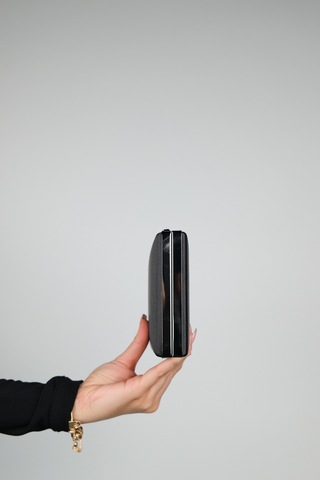 Luvishoes Dallas Siyah Saten Kadın Abiye Çanta Çok Renkli