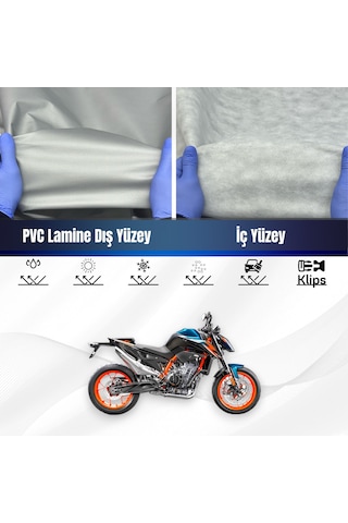 Ktm 890 Duke Su Geçirmez Motosiklet Brandası Motor Branda