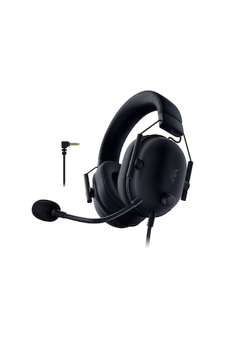 Razer Blackshark V2 X - Konsolu İçin Kablolu E-spor Kulaklık 240g, Kardioid Mikrofon, 50mm Sürücüler, Pasif Gürültü Engelleme, 3,5mm Konektör Siyah Sku: Smgstkd0961f7cbe