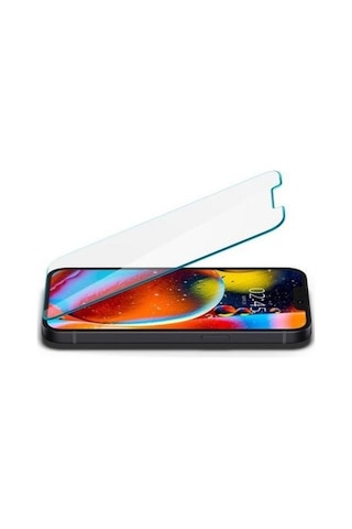 Spigen Apple iPhone Uyumlu 17e / 16e / 14 /13 Pro / 13 Cam Ekran Koruyucu Kolay Kurulum Glas.tr Ez Fit