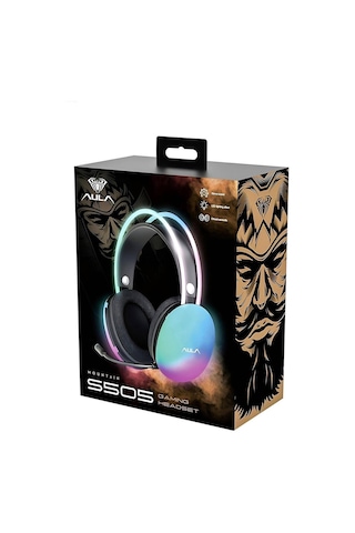 Aula S505 RGB USB Gaming Mikronfonlu Oyuncu Kulaklığı